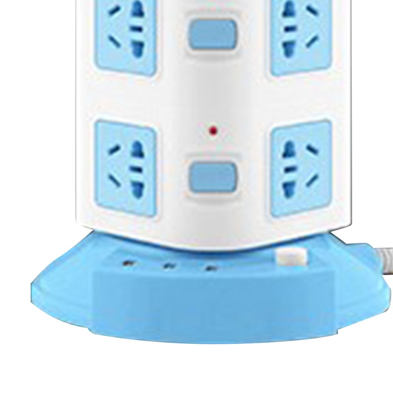 Power Strip Tower Type Multifunctional Socket Outlet Overload Protection Portable