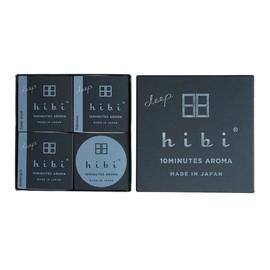 Hibi Gift Box 3 Assorted Deep Fragrances (Cedar, Amber Grease, Oak Moss)