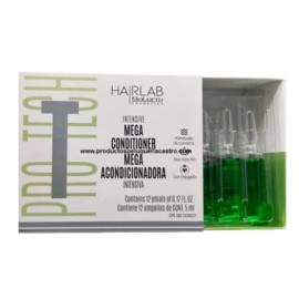 Salerm Cosmetics Mega Conditioner with Aloe Vera (12 x 0.17oz/5ml)