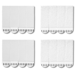 24 Pairs Medium Picture Hanging Strips Heavy Duty Adhesive Hook and Loop Hanger