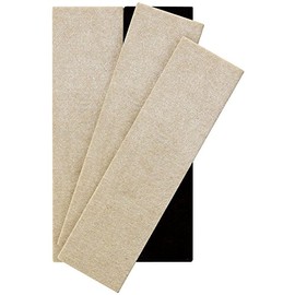 SuperSliders Reusable Felt Furniture Sliders for Hard Surfaces (4 pieces) - 2-1/2\ x 9, Rectangle SuperSliders"