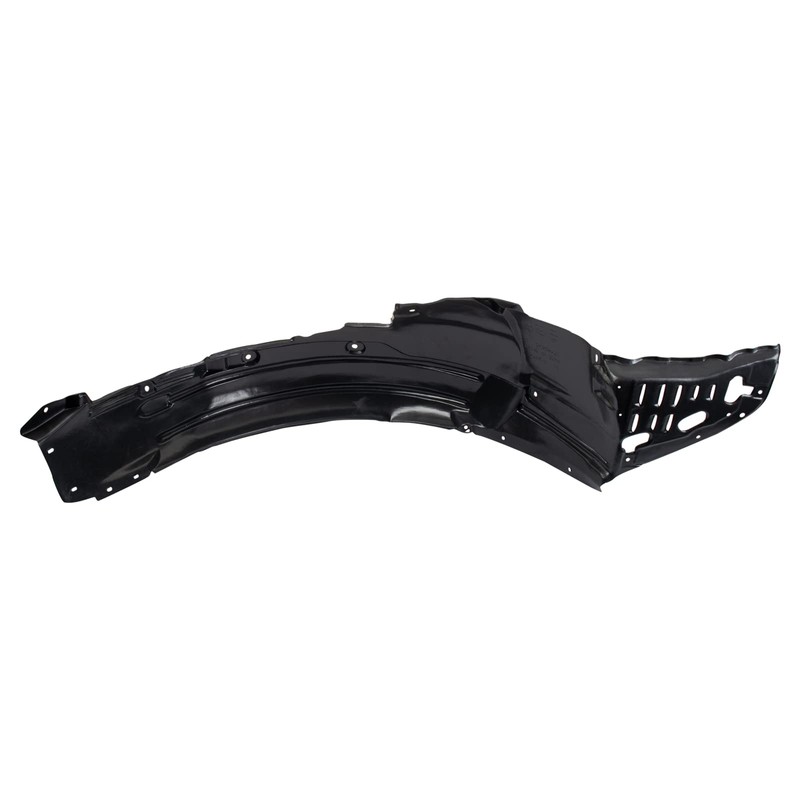 TRQ Front Left Inner Fender Liner Black Drivers Side Compatible
