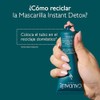 CAUDALIE Instant Detox Mascarilla de Arcilla Rosa, Limpia Poros -