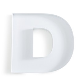 Soul & Lane Fillable Cardboard Letter Box for Charcuterie and Candy, Paper Mache Décor Tray for Birthday Parties, Weddings - Letter D