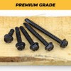 100-pack #8 x 1 Hex Washer Head Self Drilling Screws