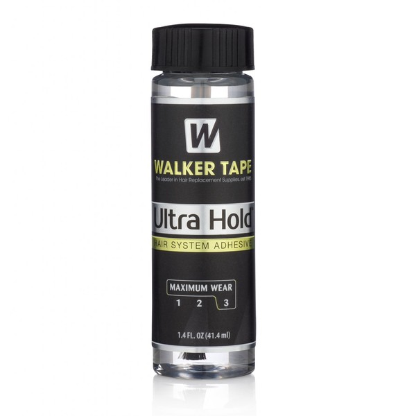 walker tape co New Ultra Hold Acrylic Adhesive 1.4oz w/Brush Applicator, one Color