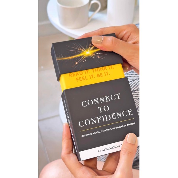 Connect to Confidence - 44 Affirmation Cards for Self-Esteem &