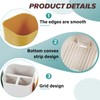 Toothbrush Holder for Bathroom, Bathroom Organizer Storage Set with 2