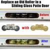 Patio Sliding Door Rollers Replacement Assembly Fits Andersen Gliding Glass