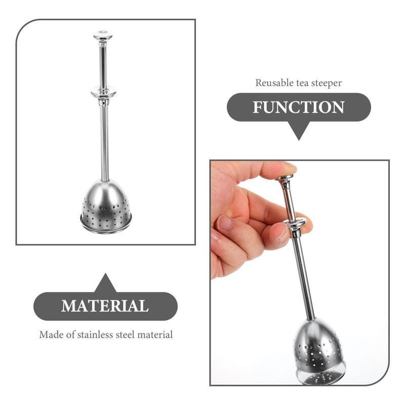 TOVINANNA Stainless Steel Tea Ball Reusable Tea Steeper Metal Tea