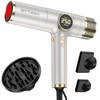 Infrared Ionic Hair Dryer with Diffuser - 2000W Dual Voltage