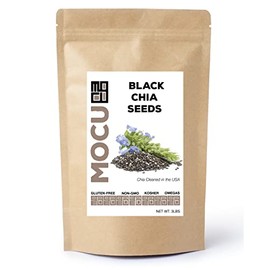Get Chia Brand BLACK Chia Seeds with 6 TOTAL POUNDS in TWO x 3 Pound Bags
