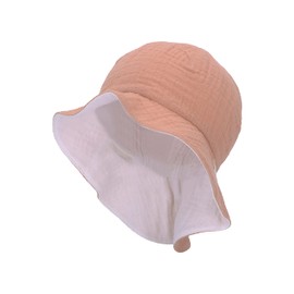 Sterntaler Unisex Children's Reversible Sun Hat Plain Children's Hat, brown