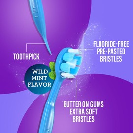 GuruNanda Ready-to-Go Brushes - 70 Count Toothbrush