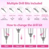 ANGNYA Nail Drill Electric File Machine Set for Gel &