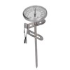 Coffee Thermometer Stainless Steel Food Making Milk Thermometer for Kitchen