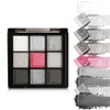 UNYOKE Mini 9 Cool Shade Palette Black Smoky Matte Glitter