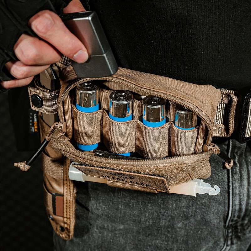 PETAC GEAR Tactical Molle admin pouch, Small Organizer Pocket for