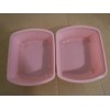 MEDLINE (LOT OF 2)Medline Graduated Rectangular Wash Basin,Rose Color, 6-Qt