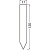 Yamato Flower Labels (100 pieces) 4.7 inches (12 cm)