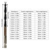 13Pcs Twist Drill Bit 1/4in Hex Shank 1.5‑6.5mm Fast Change