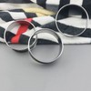 16 Pieces Double Rolled Tart Rings Stainless Steel Muffin Rings