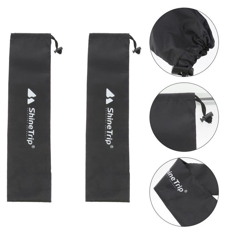 BESPORTBLE Tent Pole Bag - 2PCS Canopy Pole Storage Bag