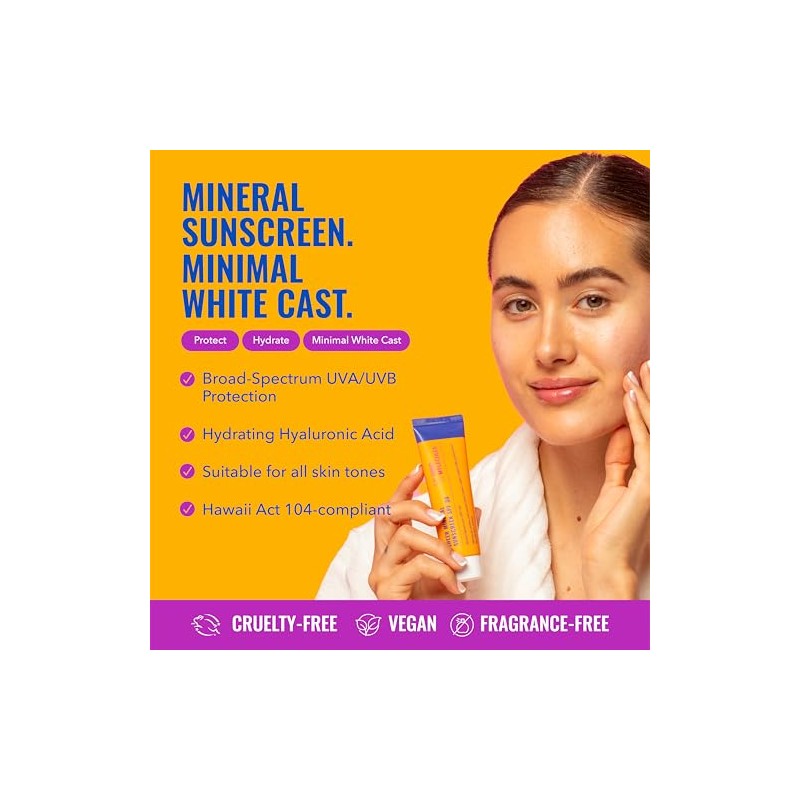 Good Molecules Protector Solar Mineral Transparente SPF 30 – Protector
