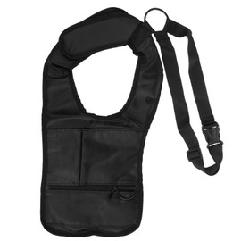 CALLARON Underarm Shoulder Bag - Underarm Crossbody Bag for Men, Vest Chest Purse with Adjustable Strap, Hidden Pocket 24.4 x 8 inch
