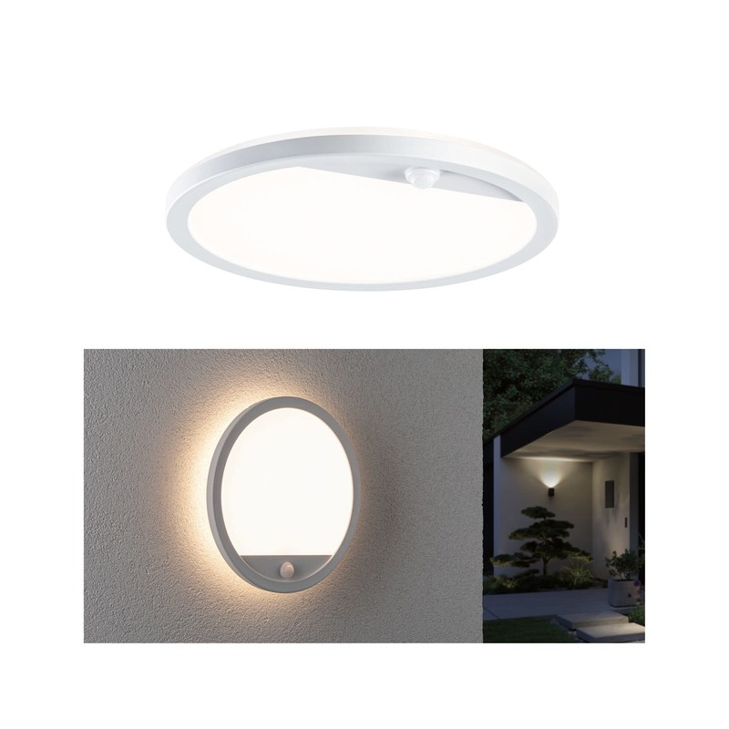 Paulmann 94662 LED Outdoor Light Panel Lamina with Motion Sensor