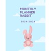 Rabbit Monthly Planner: Five Year Monthly Calendar, Schedule Organizer (60