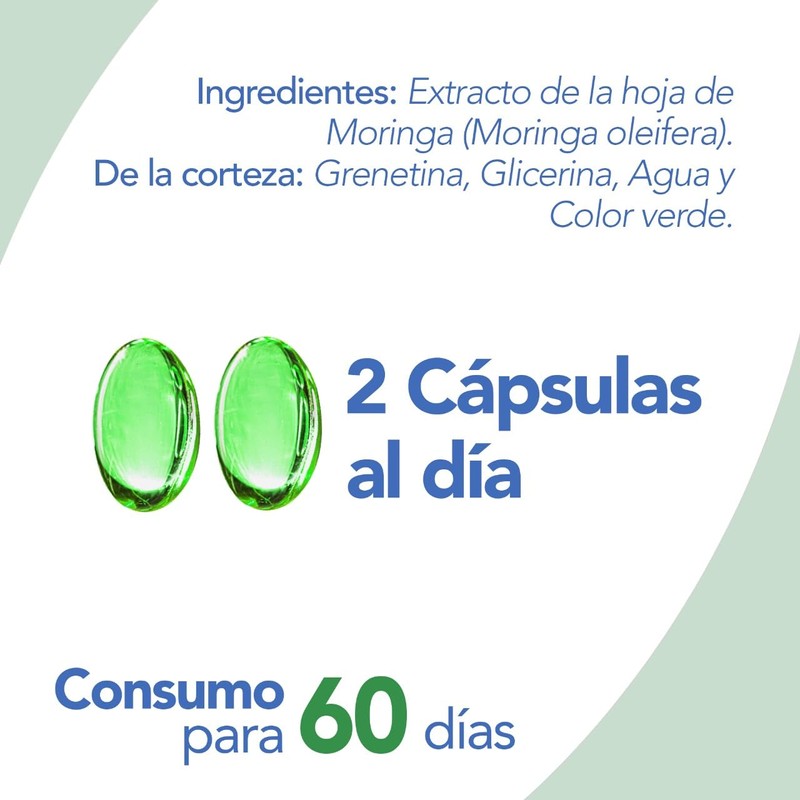 NatGel Extracto De Moringa | Moringa Oleifera Pura Antioxidante Natural,