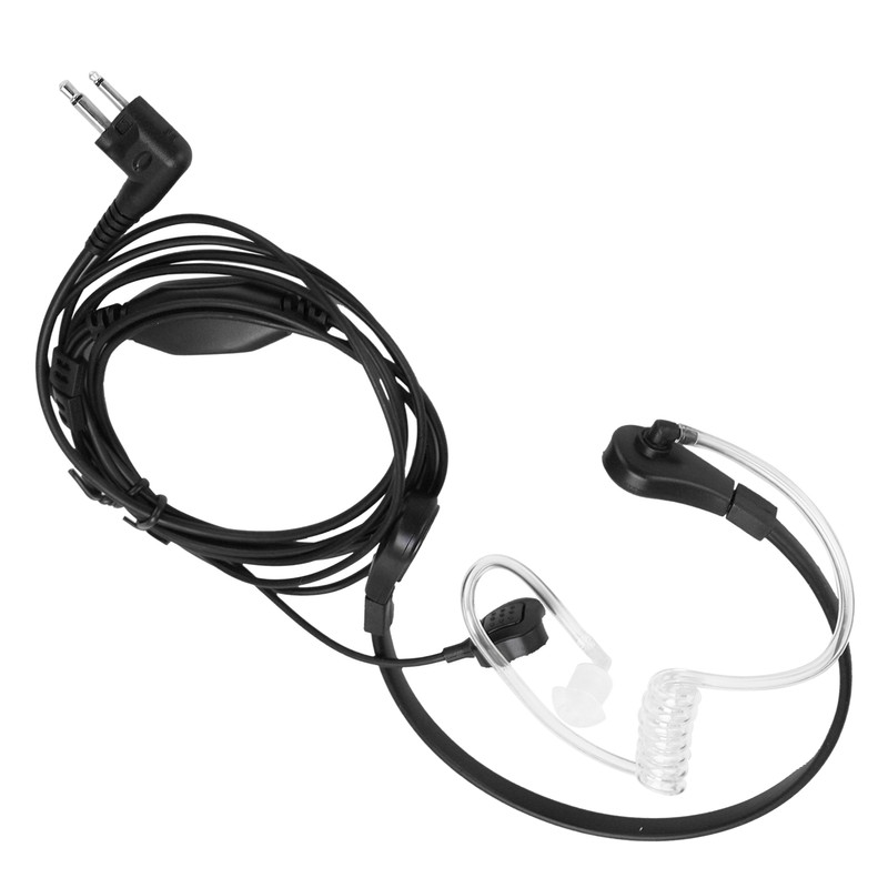 2 Pin Walkie Talkie Earpiece Noise Canceling Headset with MIC
