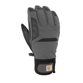 Carhartt Men's Chisel Cold Weather Gloves, Dark Grey/Black, Small