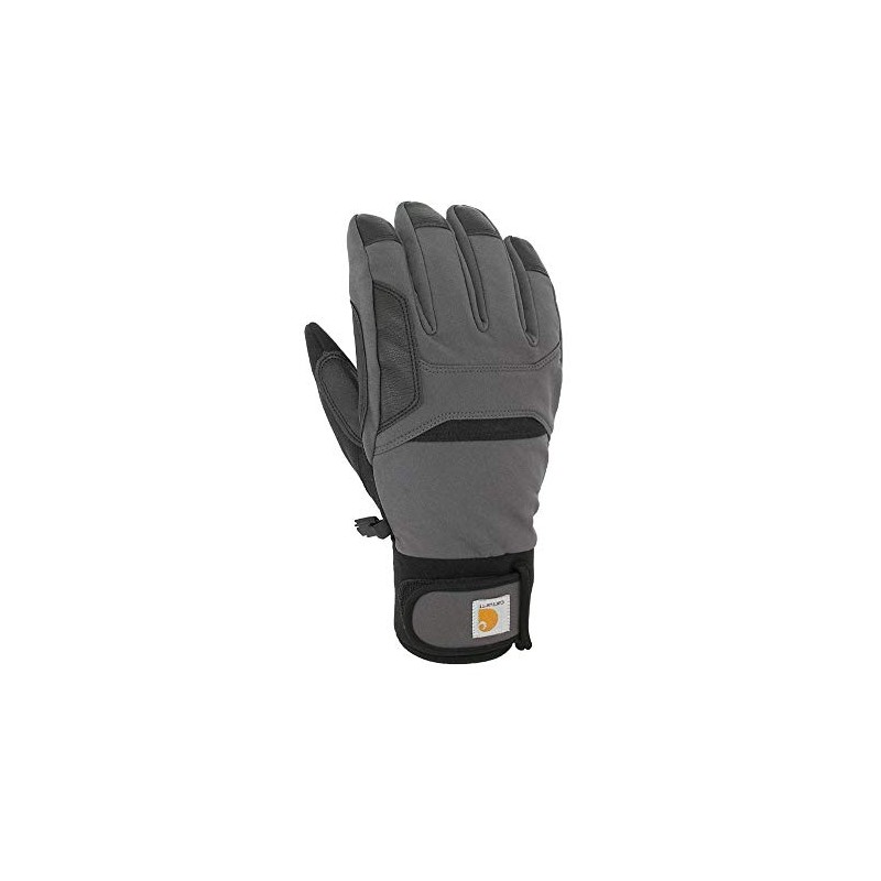 Carhartt Men's Chisel Cold Weather Gloves, Dark Grey/Black, Small