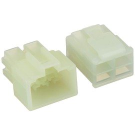 Daytona 96174 250 Type Connector Set, 4 Poles, Male and Female Connector Set, Terminals x Number of Poles