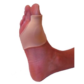 FlexaMed Bunion Cushioning Silicone Gel Sleeves (Pair) - Small/Medium