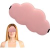 Cloud Shape Eye Shade,2Pcs 3D Contoured Cup Memory Foam Eye