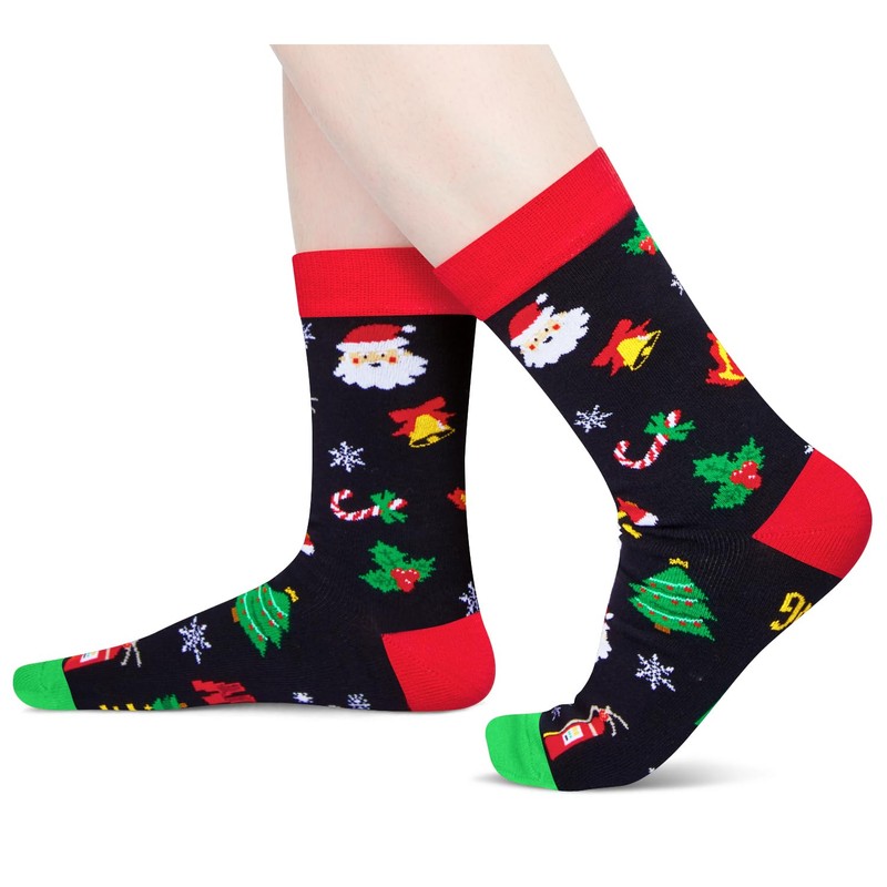 HAPPYPOP Christmas Gifts Stocking Socks For Men - Secret Santa