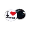 10 Pack - I "Heart" Love Jesus Pinback Buttons -
