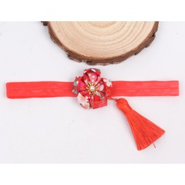 bianhuan Hair Band Headband to then you Banko Violinist Baby Kids Newborn Baby Kids Hair Accessories Flower To Band Flower Baby Gifts Birthday You 宮参ri