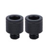 2pcs 3/8 to M6 M8 M10 M12 Camera Screw Tripod