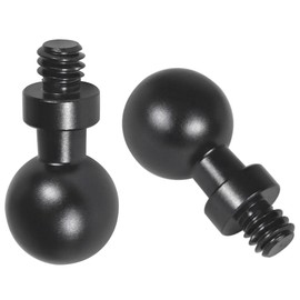 17mm to 1/4" Ball Joint Adapter Ball Head Camera Screw Extension Angle Change 360° Adapter Extension Photography Support for Car Smartphone Navigation GPS Bracket Camera Accessories Tripod Selfie