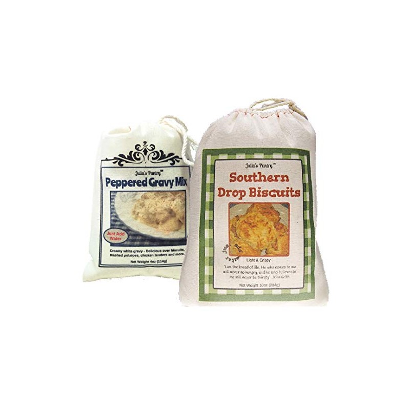 Southern Biscuits and Peppered Gravy