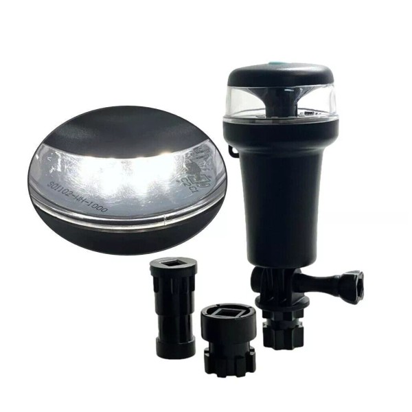 Pactrade Marine Nature White Navigation Light Adapter Adjustable LED AA