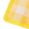 CHENGZI Thickened picnic mat outdoor lawn camping portable (Yellow)