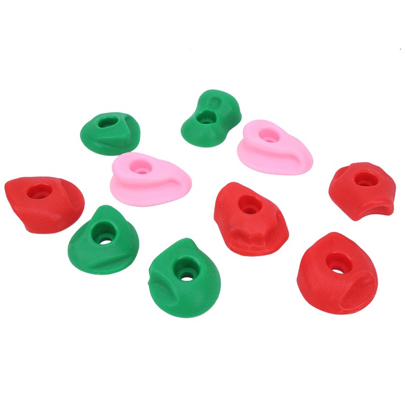 10pcs Climbing Holds MultiColored Large Rock Climbing Holds Outdoor Large