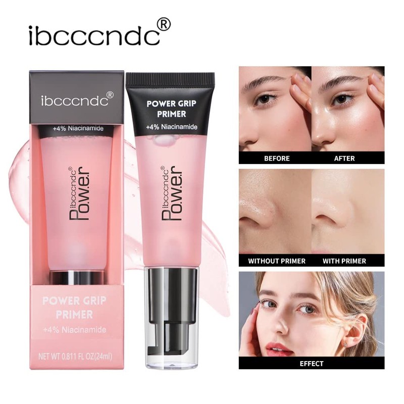 Power Grip Primer + 4% Niacinamide, Hydrating Face Primer, Evens
