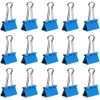 JAM PAPER Colorful Binder Clips - Medium - 1 1/4
