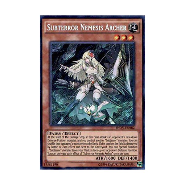 Subterror Nemesis Archer - INOV-EN082 - Secret Rare - Unlimited